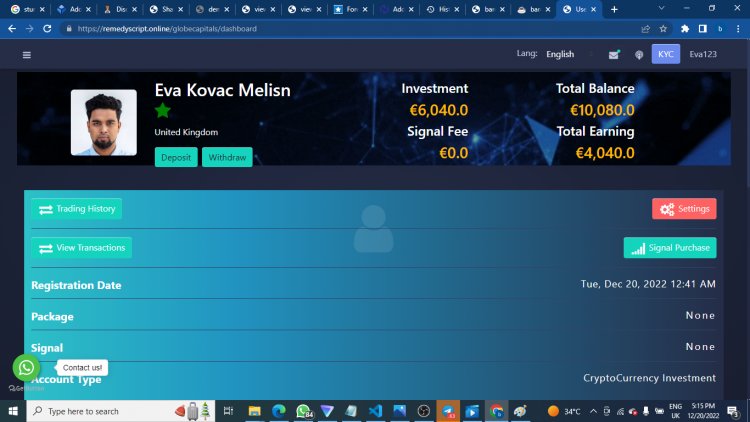 RemedyInvest - Advanced Bitcoin Investment & Forex Trading Script