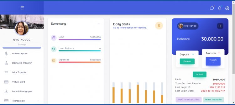 Bankio Online Banking Script Source Code | Complete Online Banking Script With latest Php Version