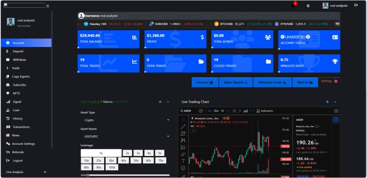 TRADEXPRO BLUE  PHP Script - All-in-One Financial Platform