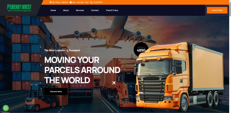 RemedyCourier V8.1 – Powerful Laravel Courier & Parcel Tracking Script