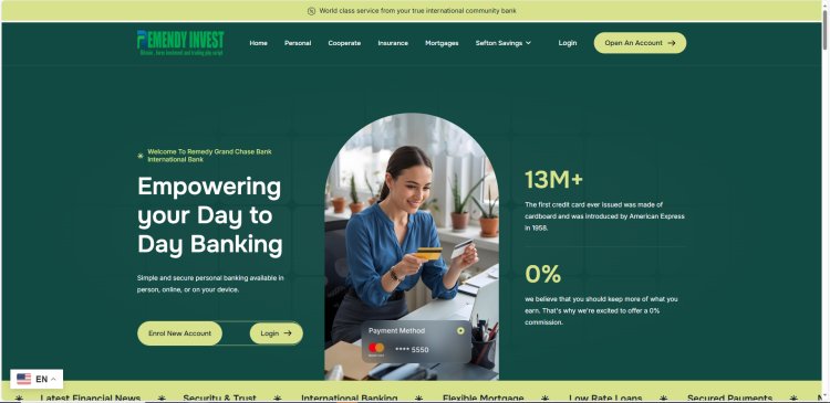 SeftonRemedy Bank – Secure Online Banking PHP Laravel Script