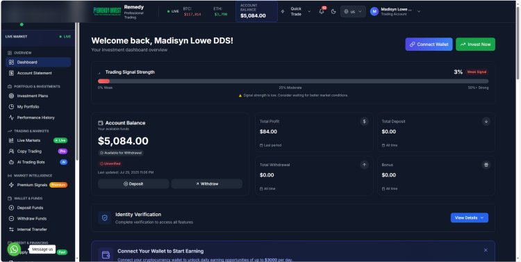 Remedy Algo Trade — The Ultimate Automated Trading & Investment Platform