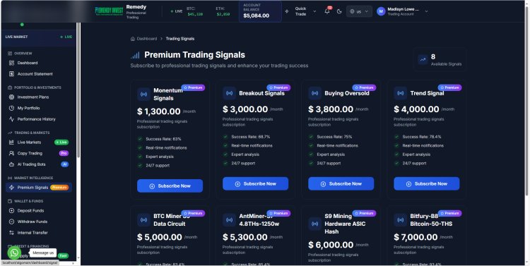Remedy Algo Trade — The Ultimate Automated Trading & Investment Platform