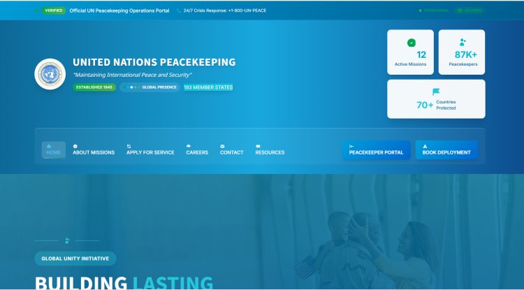 UNmilat – UN Peace Keeping Military Leave Application Portal